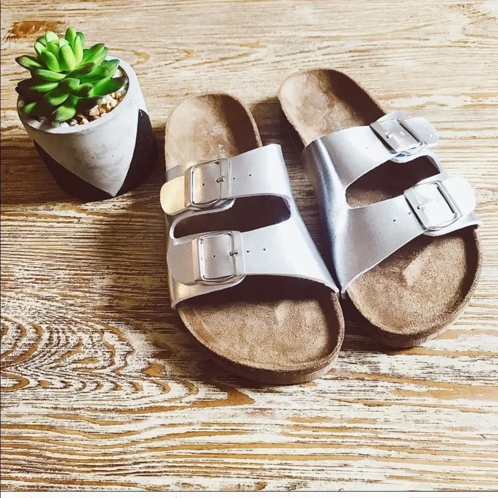 🌿Silver Sandals🌿
